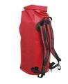 BasicNature Seesack Rucksack 90l rot Transportsack wasserdicht Packtasche Rollve