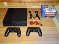 Sony Play Station 4 Konsole 500 GB Schwarz + 2x Controller + 8x Spiele