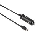 Hama KFZ Navi Ladekabel 1m, 5V, 2,4A, Mini-USB auf Zigarettenanzünder Auto PKW