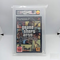 Grand Theft Auto San Andreas • VGA 85+ NM+ Gold PS2 GTA (No Wata) US Version