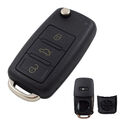 Klapp Schlüssel 3 Tasten Autoschlüssel Gehäuse Rohling passend für Audi A8 D3 4E