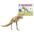 Pebaro Holzbausatz Tyrannosaurus Dino 3D-Puzzle, Holz Dinosaurier selbst bauen
