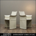 Matteo Grassi KORIUM | 2er Set VINTAGE Sattelleder Stühle | 70er Klassiker Chair