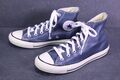 Converse All Star Classic HI Unisex Sneaker Chucks Gr. 38 blau Leder CH3-513