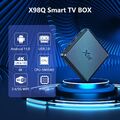 X98Q 4K UHD Android 11.0 Smart TV Box  Quad Core Dual WiFi Media Player OVP DE