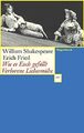 Wie es Euch gefällt. / Verlorene Liebesmühe. Übersetzung von Erich Fried. Wagenb