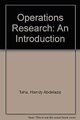 Operations Research: An Introduction von Taha, Hamdy Abd... | Buch | Zustand gut