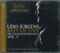 UDO JÜRGENS "Best Of Live - Die Tourneehöhepunkte Vol. 2" 2CD-Album