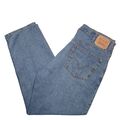 Levis 560 Jeans bequeme Passform blau Denim Hose Herren W38 L32
