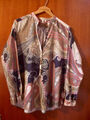 edle Bluse von Seidensticker mit prächtigem Muster, Gr. 42
