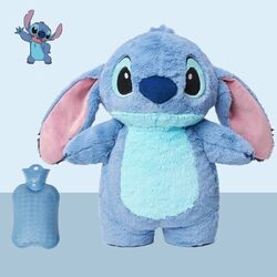 Lilo Und Stitch Disney Wärmflasche NEU Kuscheltier Pluschwärmflasche Blau 500ML
