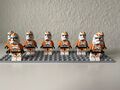 8x LEGO Star Wars Clone Trooper 212th Attack Battalion | sw0522 75036