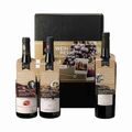 Geschenkpaket Weinreise Südfrankreich Geschenk Set 3 x 0,75L Geschenkkorb