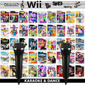 Nintendo Wii KARAOKE & DANCE - TANZ Party 💃🕺🎉 Spiele + Mikro 🎤 Micro Auswahl