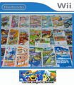 Nintendo Wii Videospiele (Sport Party Rennen Arcade Puzzle Quiz Sim Familie Kinder