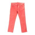 Dsquared2 Gewaschen Pink Lachs Jeans Hose Slim Taper Größe 48