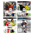 PS3 - SONDERPOSTEN: FIFA 13 + FIFA 12 + FIFA 11 + FIFA 10 DE/EN mit OVP