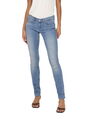 Only Damen Jeans ONLCORAL LIFE - Skinny Fit - Blau - Light Blue Denim W25 - W32