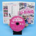 U-Sing · Nintendo Wii · Guter Zustand · getestet · KOMPLETT · French Edition