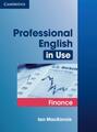 Professional English in Use. Finance | Buch | 9783125341890