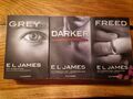 Trilogie - Fifty Shades Of Grey  (Grey, Darker, Freed) E.L. James guter Zustand 