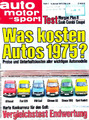 Auto Motor und Sport AMS 01/1975