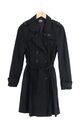 MELROSE Leichter Mantel Schwarz Gr. 40 Damen Trenchcoat