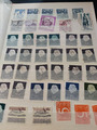 1 Seite aus dem Album, Briefmarken aus Österreich, Niederlande, Finnland, Belgie
