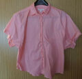 Damen Bluse Hemd Shirt ESPRIT rosa pink Gr. S kurzarm Sommer Freizeit Kragen