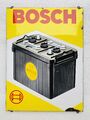 Emailschild Bosch Batterie Service Verkauf - 78x58cm - Original um 1950