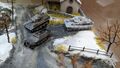 King Tiger and Panther  Winter camo  Can.do and Sd.Kfz.251/1  Trumpeter   1/144