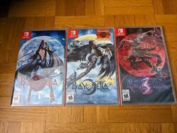 Bayonetta 1 ,2 and 3 (Nintendo Switch, 2022) Physical Edition Brand New / Used