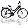 KINDERFAHRRAD 26 ZOLL SHIMANO 21GANG 26" KINDER FAHRRAD +LICHT SCHWARZ 2024TMCS