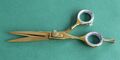 Friseurschere Linkshandschere Linkshand Schere 14 cm gold