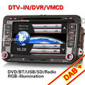 Autoradio GPS Navi OPS DVD 3G DVB-T2 Für VW Golf 5 Passat Touran T5 Polo Tiguan