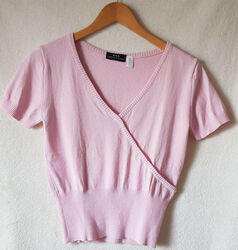 Shirt rosa mit V Ausschnitt