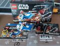 LEGO Star Wars: A-Wing vs. TIE Silencer Microfighters (75196) 6-12 J. vollstän.