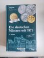 Die deutschen Münzen seit 1871 von Kurt Jaeger ( Gebundene Ausgabe) Top Zustand 