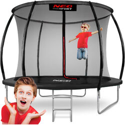 Neo-Sport Trampolin Gartentrampolin Kindertrampolin Outdoor Komplettset 8ft