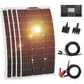 Dokio 400W monokristallines flexible Solarpanel Kit für Wohnmobil/Boot/balkon