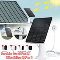 Solarpanel für Überwachungskamera Aussen Solarpanel für Arlo Pro 4/Pro 3/Ultra 2