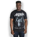 Anthrax T-Shirt Schwarz Unisex Among the living Merchandise Frauen Männer