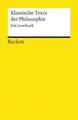 Klassische Texte der Philosophie | Ein Lesebuch | Jonas Pfister | Taschenbuch