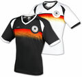 DFB Fan-Shirt WM Deutschland Damen Kinder T-Shirt Trikot Fußball 2018 weiß 4****