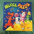 orig. Karton für Mucca Pazza Kinder Spiel, Zoch, ab 4 J Lege- u Schiebespiel