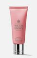 MOLTON BRAUN köstliche Rhabarber und Rose Handcreme 40ml 