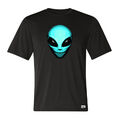 EAKS® Herren T-Shirt Motiv: "Blue, Green, Red... Alien" Außerirdische Aliens