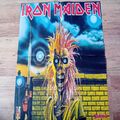 IRON MAIDEN - Poster ca 41 x 57 cm - Iron Maiden / Piece of Mind- Heavy Metal