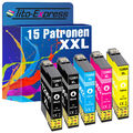 Tinten Patronen für Epson Expression Home XP235 XP245 XP332 XP335 XP342 XP345