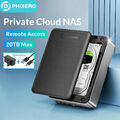 Networkable NAS-Server Private Cloud Gehäuse 2,5"/3,5" Zoll SATA HDD/SSD- 8/20TB